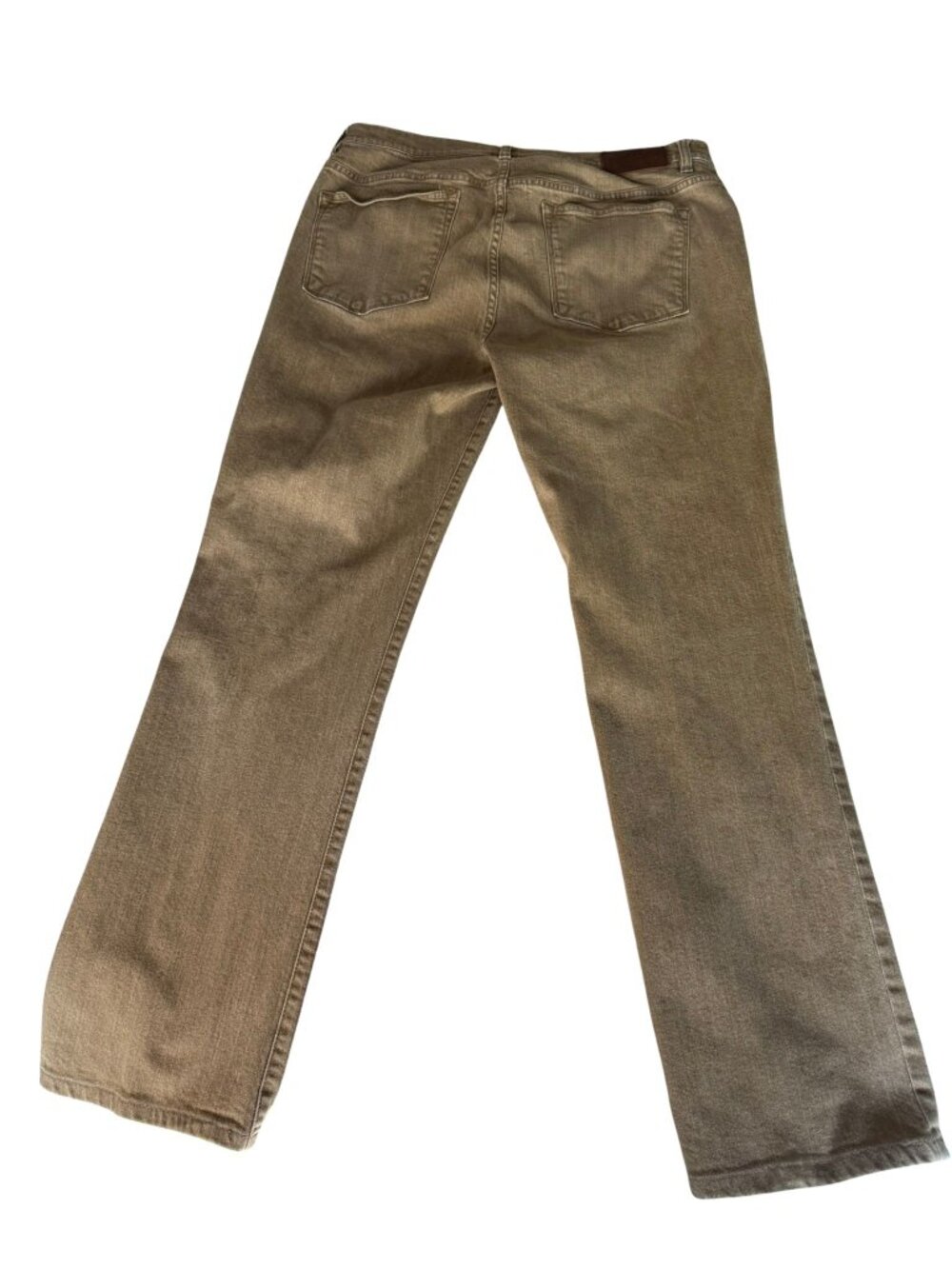 Lauren Ralph Lauren Khaki Straight Leg Jeans Size 12 - Picture 6 of 7